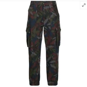 Zadig & Voltaire Ikat Print Cargo Pants
